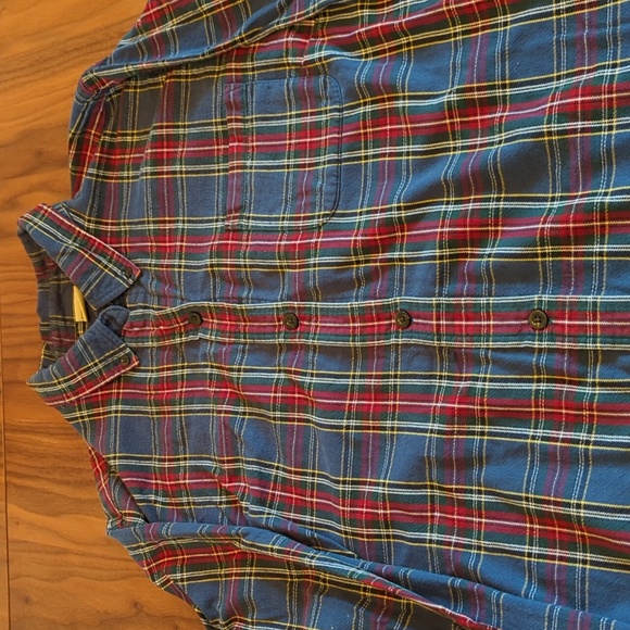 Women's L. L. Bean long sleeve flannel - Picture 3 of 12